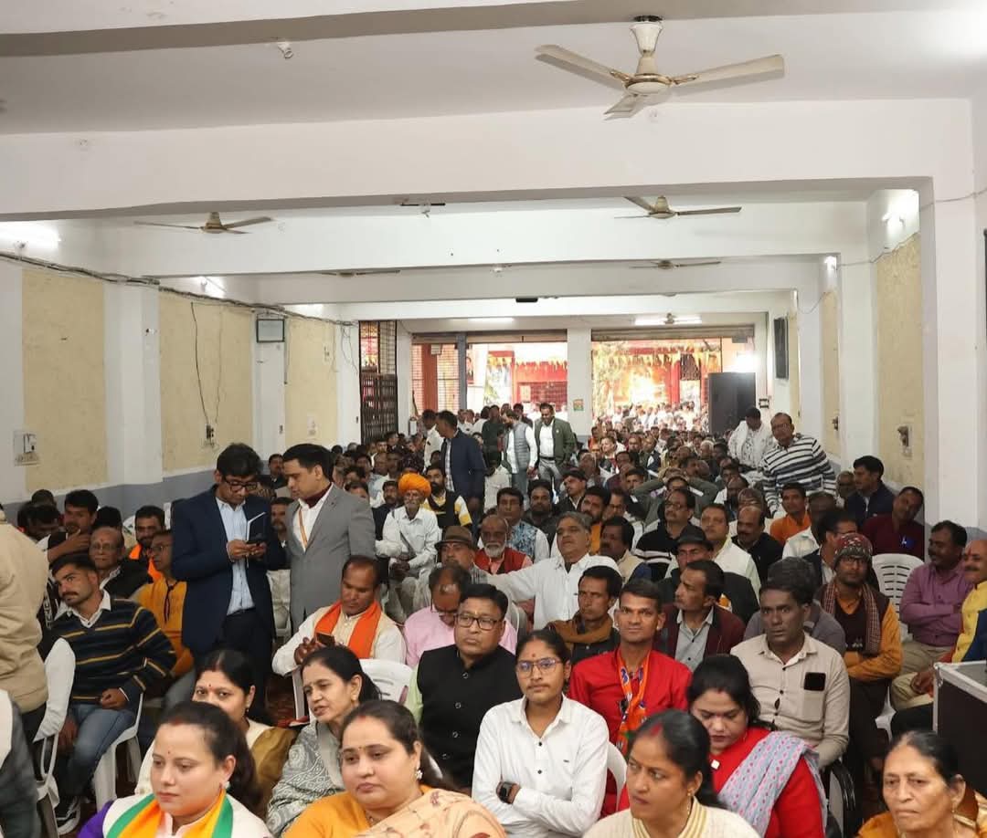 भाजपा लोकशक्ति कार्यालय पर भारतीय जनता पार्टी उज्जैन ग्रामीण के नवनियुक्त ज़िलाध्यक्ष श्री राजेश धाकड़ जी के स्वागत समारोह में सम्मिलित होकर बधाई दी ।