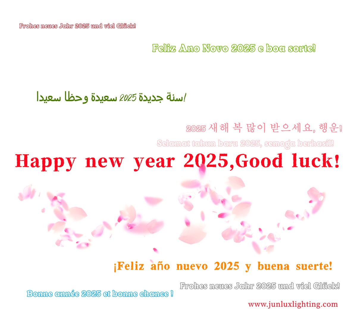Happy new year 2025,good luck!