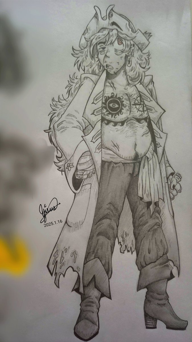 AddamsYisus's tweet photo. OKAY IT IS FINALLY DONE
SAY HELLO TO THE REDESIGN (that barely changed a thing) OF NO ONE OTHER THAN THE CAPTAIN NORTH STAAAARRRRR 🗣️🗣️🗣️‼️‼️‼️
Captain just one chance pls
#rkgk #oc #ocart #traditionalart #doodle #art #originalcharacter #artmoots #originalcharacters #ocau https://t.co/uldSFRpuJe
