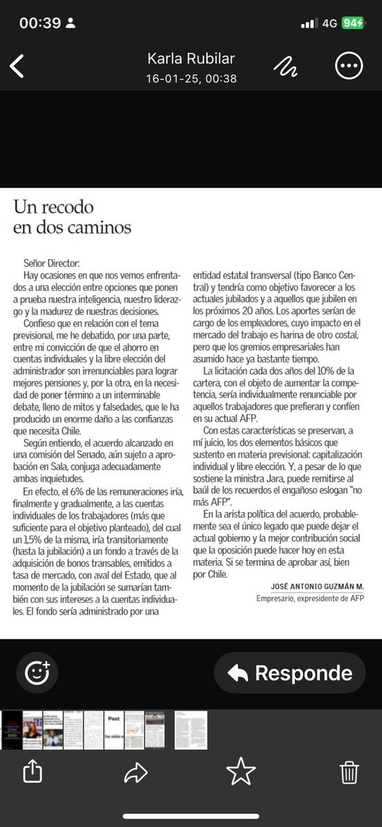 Esta es la opinión lúcida y sin estridencias de un importante referente del mundo empresarial…