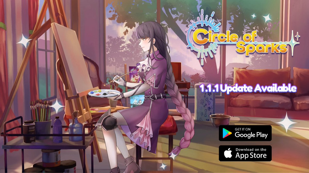 CircleOfSparks's tweet image. We are pleased to announce that Circle of Sparks 1.1.1 update is Live! 

- Adjustments to Song (Pack) selection screens
- Suggestions for your better Playing experience
- Reduced coins required to unlock songs (to announce formally later)
- Other bugfixes and adjustments, as…