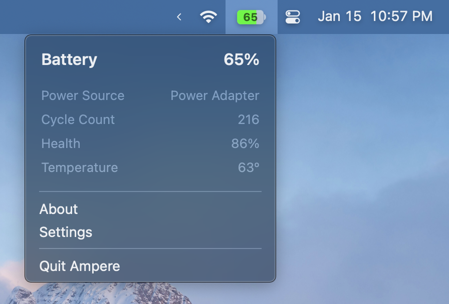 Status Bar needed some color