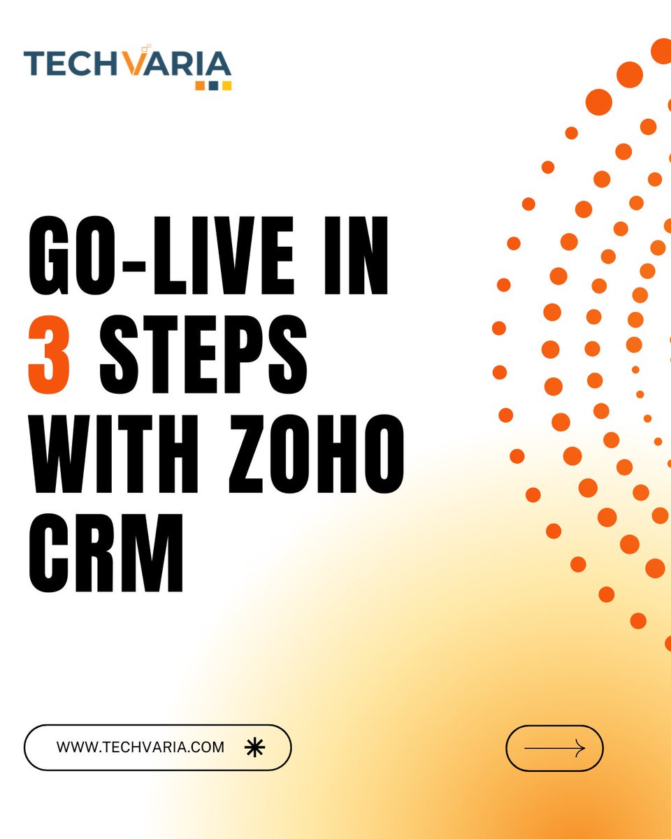 Techvaria_s's tweet image. Visit our website or book a demo today
🌐 zurl.co/9tKby
📞 080-41501883
📧 info@techvaria.com
 
#Zoho #Zohoimplementationpartner #ZohoIndia #ZohoUSA #ZohoUAE #Techvaria #Zohosolutions #ZohoOne