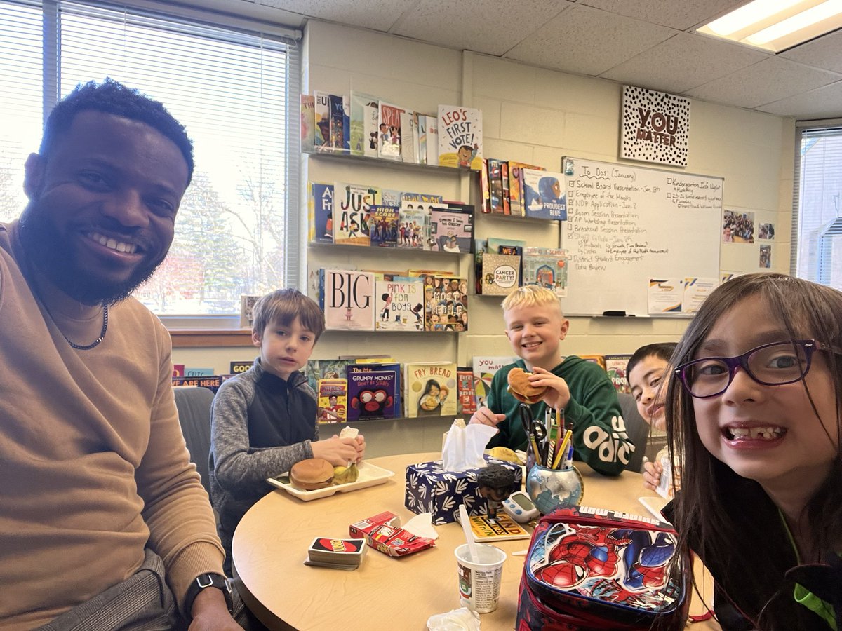Lunchtime… Good food, conversations, and fun games! #AtBVYouMatter