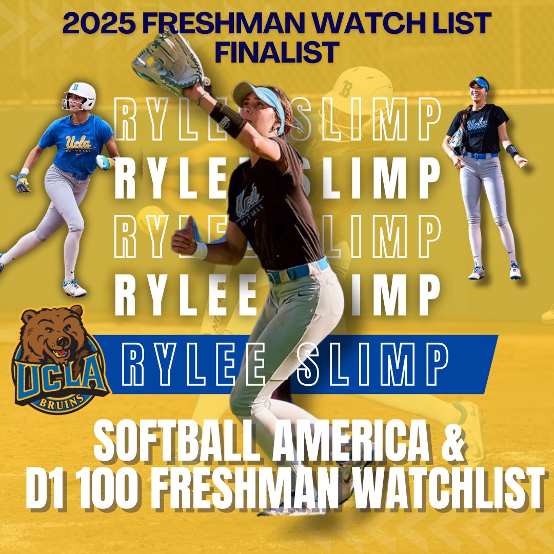 We are beyond excited and incredibly proud to celebrate Rylee Slimp for being named to both the D1 Softball 100 Freshman Watch List and Softball America’s Watch List!

Rylee’s hard work, dedication, and passion for the game have always set her apart, and it’s amazing to see her