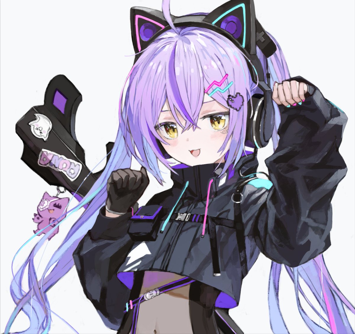 「銃持ってる系女子宮#るなぱれっと 」|渡コキュー■5/5COMITIA_C22aのイラスト