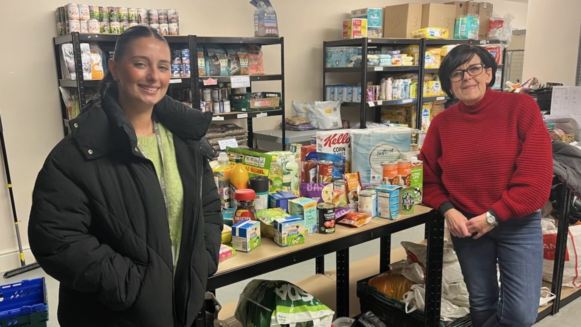Here’s Megan and Dawn with the latest donations from Shepherd Offshore, who continue to support our food bank every month ❤️

If your business would like to set up a food bank collection point or organise a fundraiser for our charity in 2025, we’d love to hear from you!