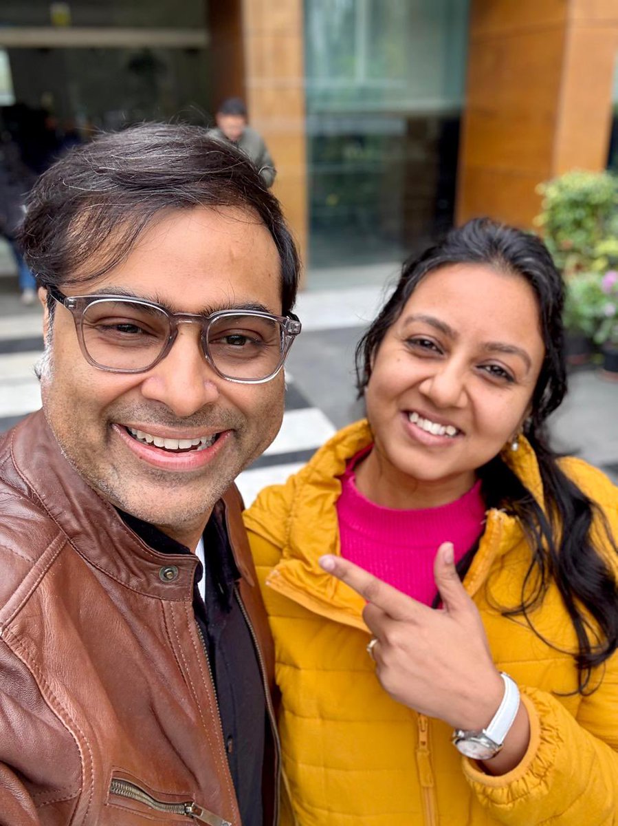 stringstruck's tweet image. Thank you, Parul Maheshwari for having me in the radio Mirchi Studios in Noida it was a real pleasure chatting about Bandish Bandits Season 2 (Original Series Soundtrack), PAAMF and so many other things…..