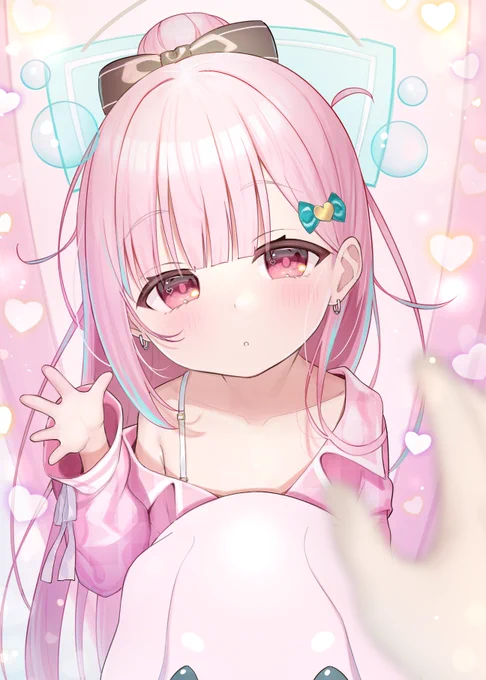 「お兄ちゃん、おはよう…ん?こんにちは?」 
