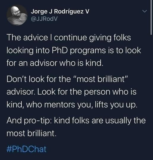 Scholarship for PhD tweet media