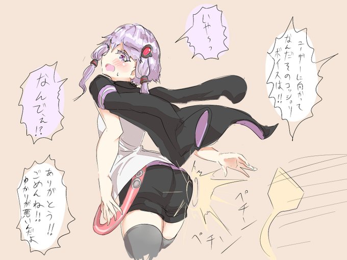 ごめんね…ゆかりさんはちょっとしか悪くないのに… 