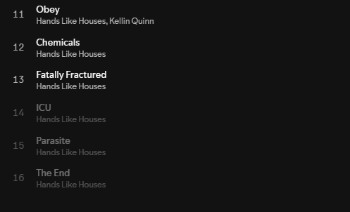 AshesOCE's tweet photo. @MetalBlakedowns ummmm, why are these songs public?? https://t.co/30Vb1fk06B