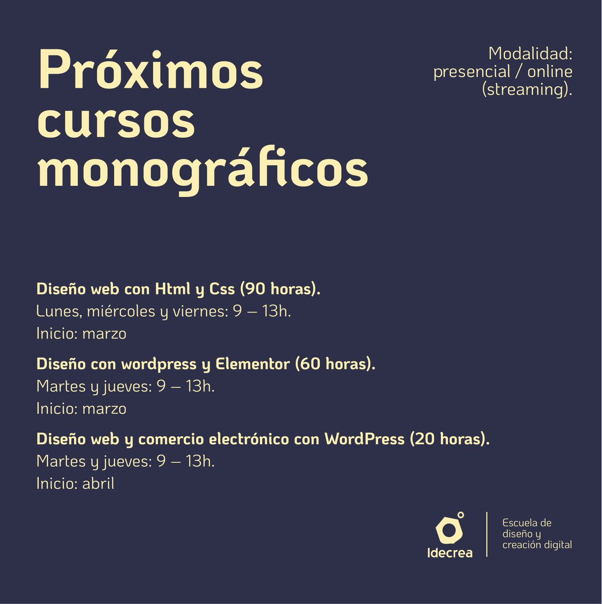 Idecrea | Escuela de diseño y creación digital tweet media