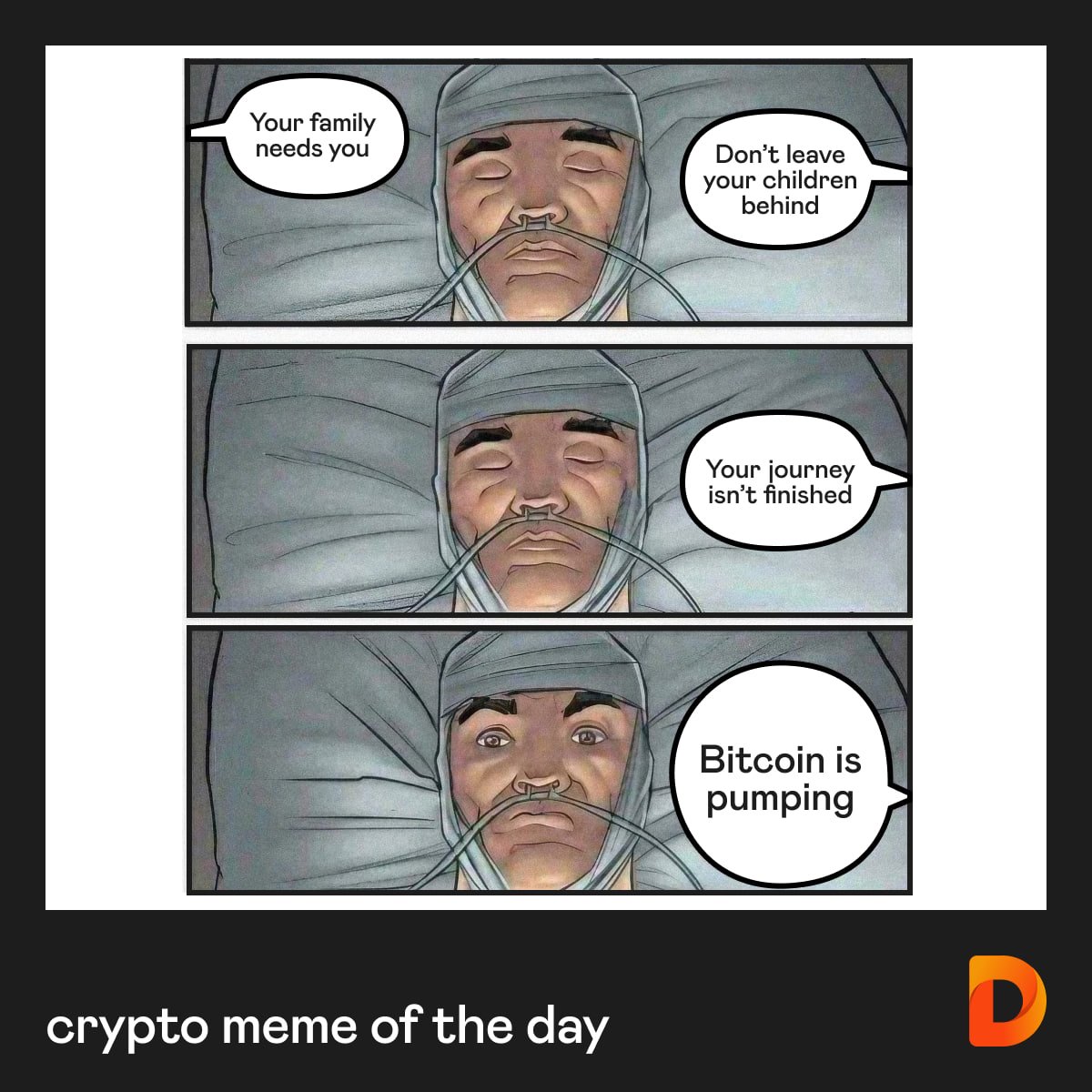 DeMi_Mining's tweet photo. It's crypto #memes of the day https://t.co/HsqnXHF6zy