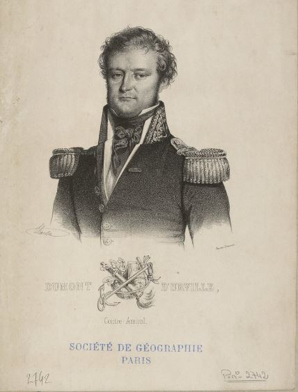 #CeJourLa 185 ans de la découverte de la Terre Adélie par Dumont d’Urville. Le 20 janvier 1840, Jules Dumont d’Urville et son équipage découvrent la Terre Adélie, région glacée de l’Antarctique baptisée en hommage à son épouse Adèle🌬️