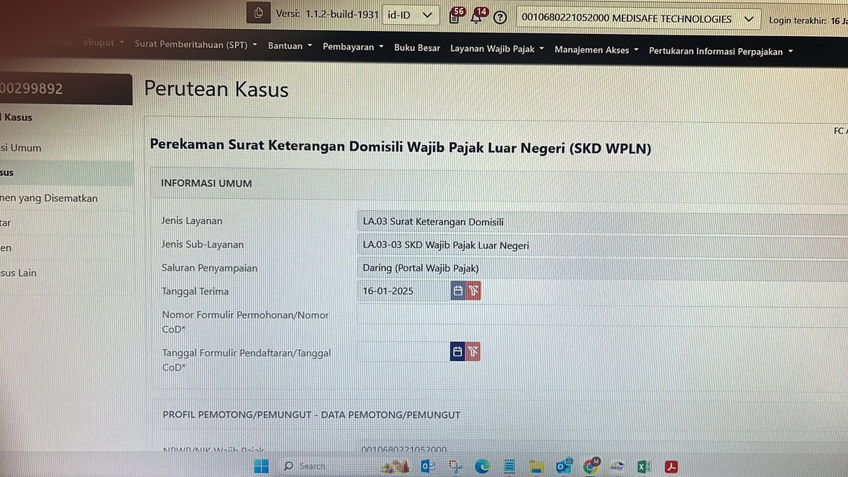 veraa_sinaga's tweet photo. @kring_pajak Min, kolom nomor formulir dan kolom formulir itu isi apa ya? https://t.co/56hr8NmZ02
