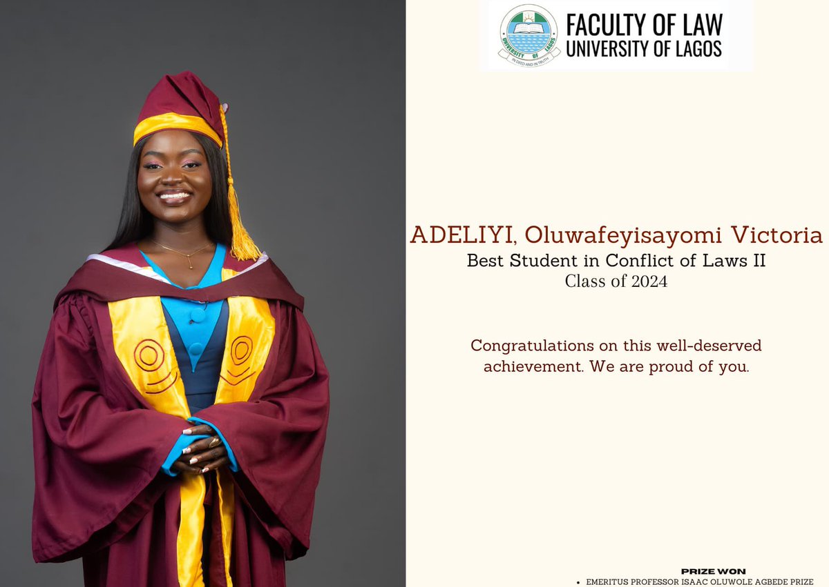 FLawUnilag's tweet photo. STAND UP for the Champions!!! 🏆 

Welldone! We are proud of you🤝 https://t.co/YqLHEQ59CM