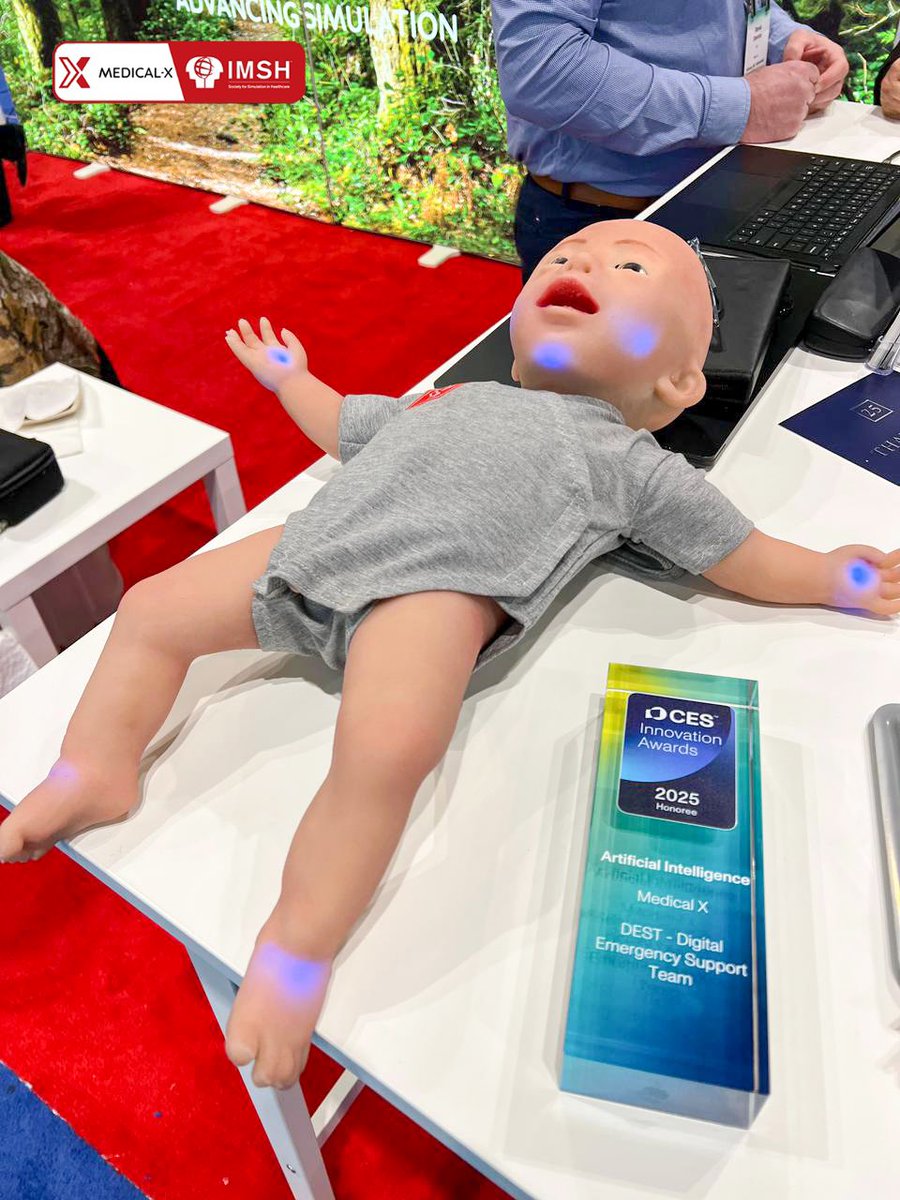 MEDICAL_X_NL's tweet image. ✨ IMSH Recap ✨ Thrilled to showcase our innovative neonatal simulator, NenaSim, and meet with warm distributors. 🌟 Here's to advancing medical education together! 🌍

#IMSH2025 #MedicalSimulation #NenaSim #InnovationInHealthcare