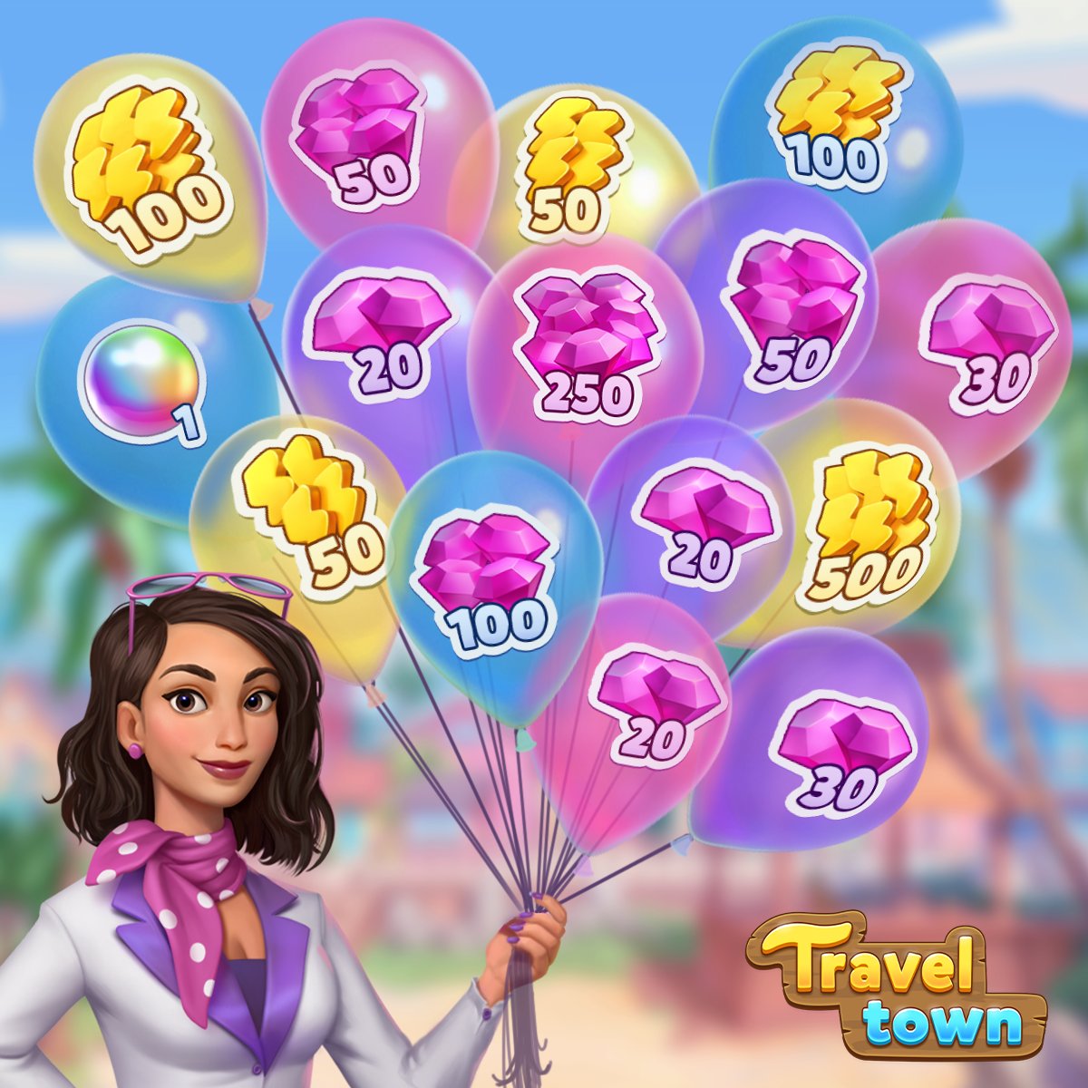 Travel Town Game tweet media