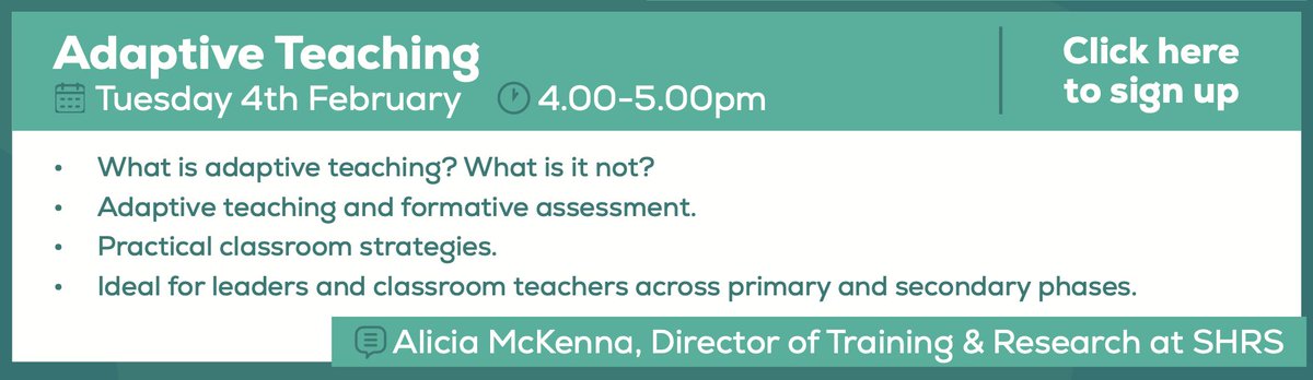 Town End Research School (@townendresearch) on Twitter photo Not too long to wait for this FREE session on Adaptive Teaching with <a href="/ShottonResearch/">Shotton Hall Research School</a> <a href="/AliciaMcKenna9/">Alicia McKenna</a> Sign up below 👇
forms.office.com/Pages/Response… Not too long to wait for this FREE session on Adaptive Teaching with <a href="/ShottonResearch/">Shotton Hall Research School</a> <a href="/AliciaMcKenna9/">Alicia McKenna</a> Sign up below 👇
forms.office.com/Pages/Response…