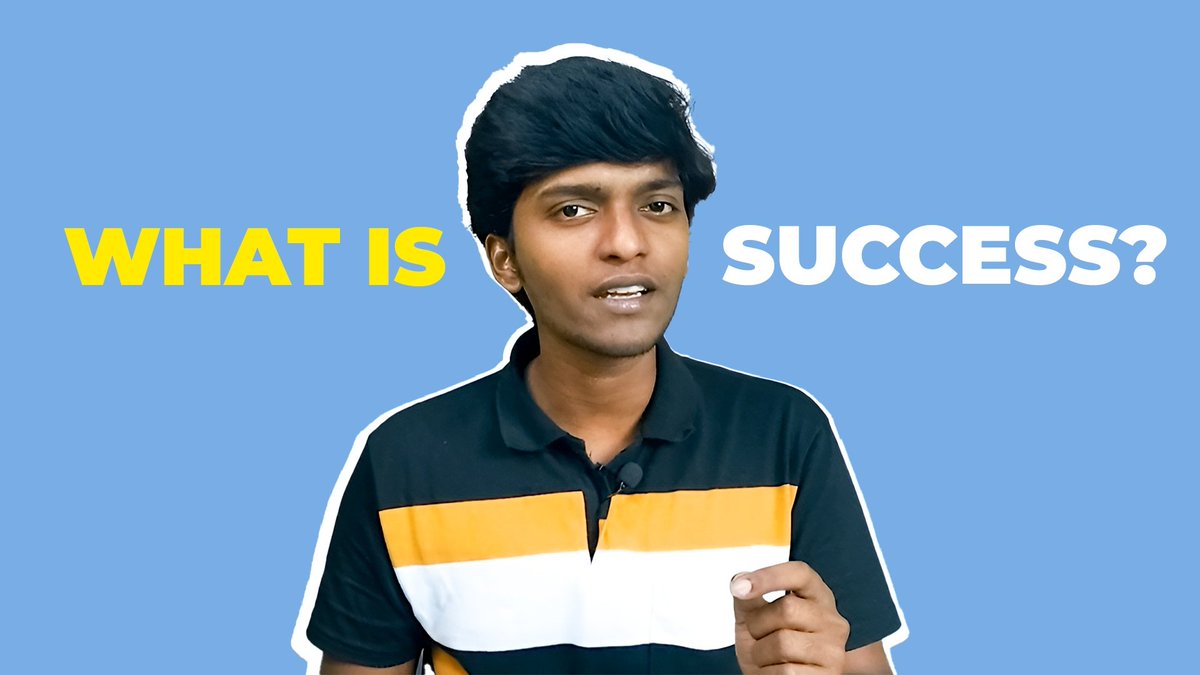 What if I say you that the success definition is WRONG ❌
Check out why here👉:
youtu.be/njcFUK9H93c?si…

#success #SuccessMindset #SuccessTips