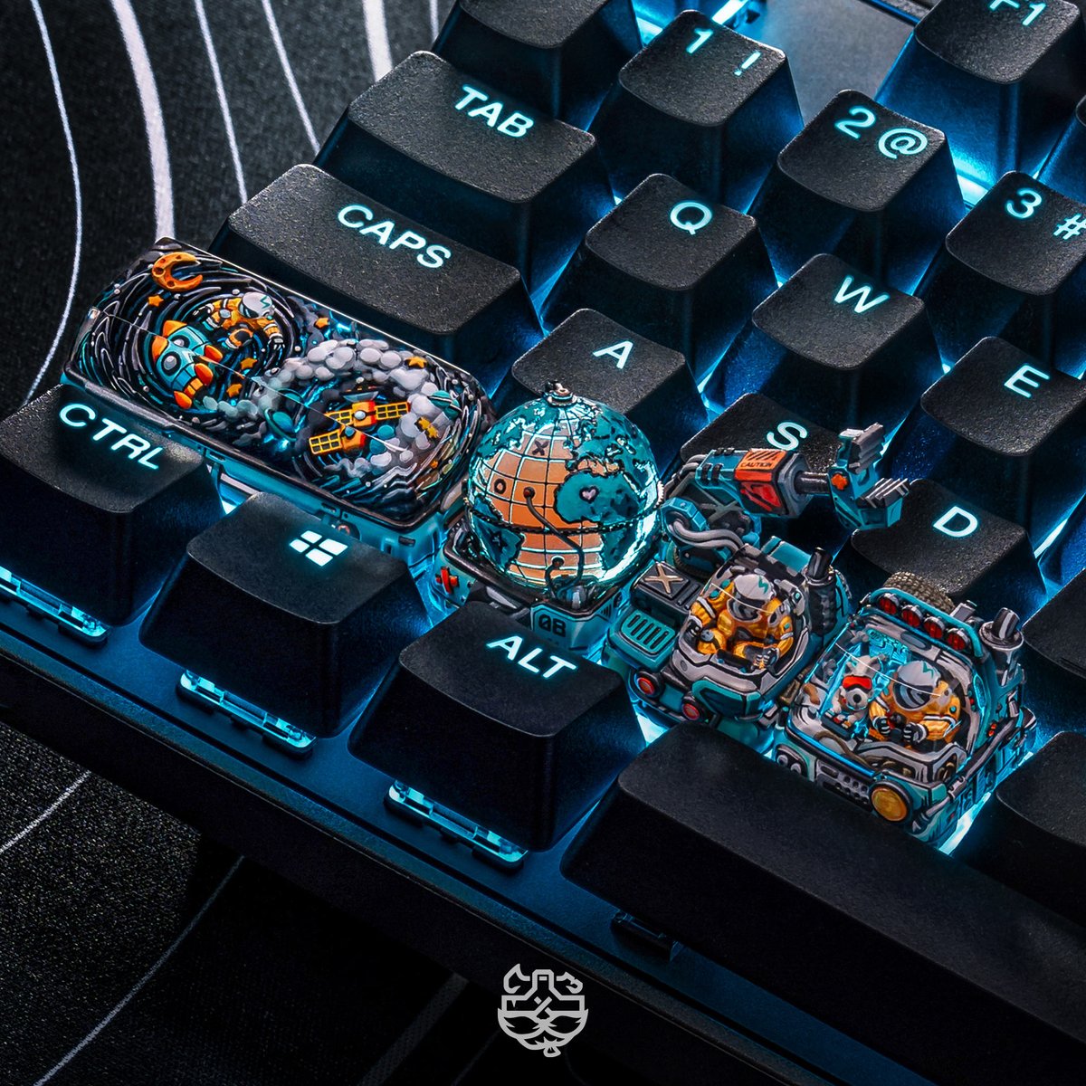 dwarf_factory's tweet photo. ✨ Light up your universe! ✨
Astrovert keycaps aren’t just intergalactic art—they’re luminescent marvels! With their LED shine-through feature, each keystroke glows like a star in the cosmos.
💡 Ready to let your setup shine?
https://t.co/z9dLynCaY2
#keycap #dwarffactory https://t.co/GgQEQjbg3v