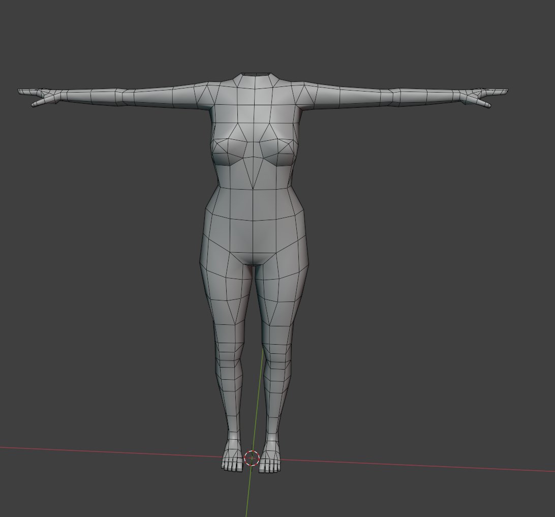 flairetic's tweet photo. Female Topology update #b3d #blender3d #3DModel https://t.co/uhmFTW0dHz