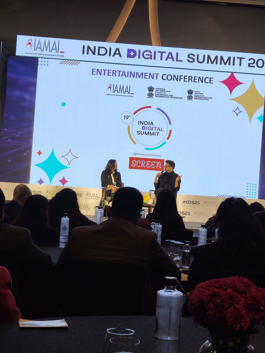 himank12's tweet photo. #IDS2025 #IDS25 #IAMAI @IAMAIForum https://t.co/GAPPrKi6N2