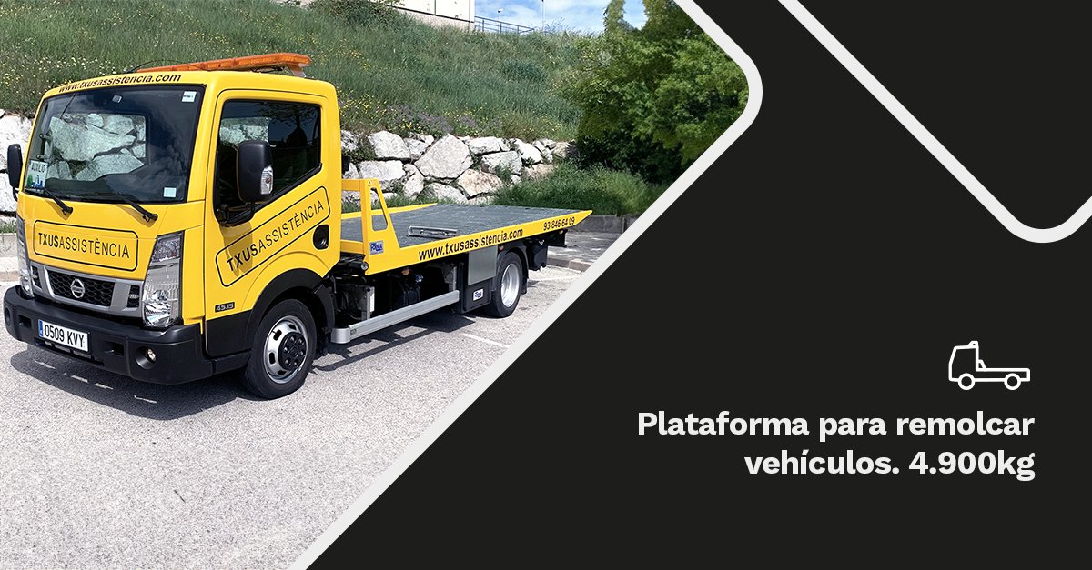 🚛💪 Presentamos nuestra Nissan Cabstar, una plataforma especializada con capacidad para remolcar vehículos de hasta 4.900 kg. 

🔗 Descubre más sobre nuestra flota aquí:  txusassistencia.com/portfolio/plat…

#AsistenciaEnCarretera #FlotaTxusAssistencia #RemolqueVehículos #SeguridadVial