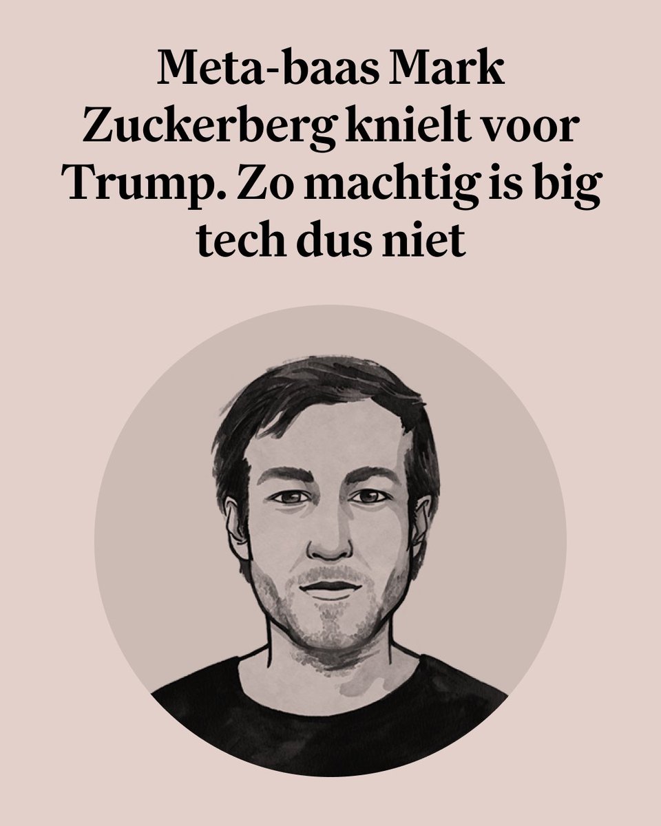 Factchecken is cruciaal voor de democratie, zei Zuck jarenlang. Nu wil hij af van zijn factcheckers en hekelt hij de ‘censuur’ op zijn platforms. Hypocriet, maar ook logisch: het is voor hem bittere noodzaak om met de Trump-wind mee te waaien. Lees verder: corr.es/8b2f07