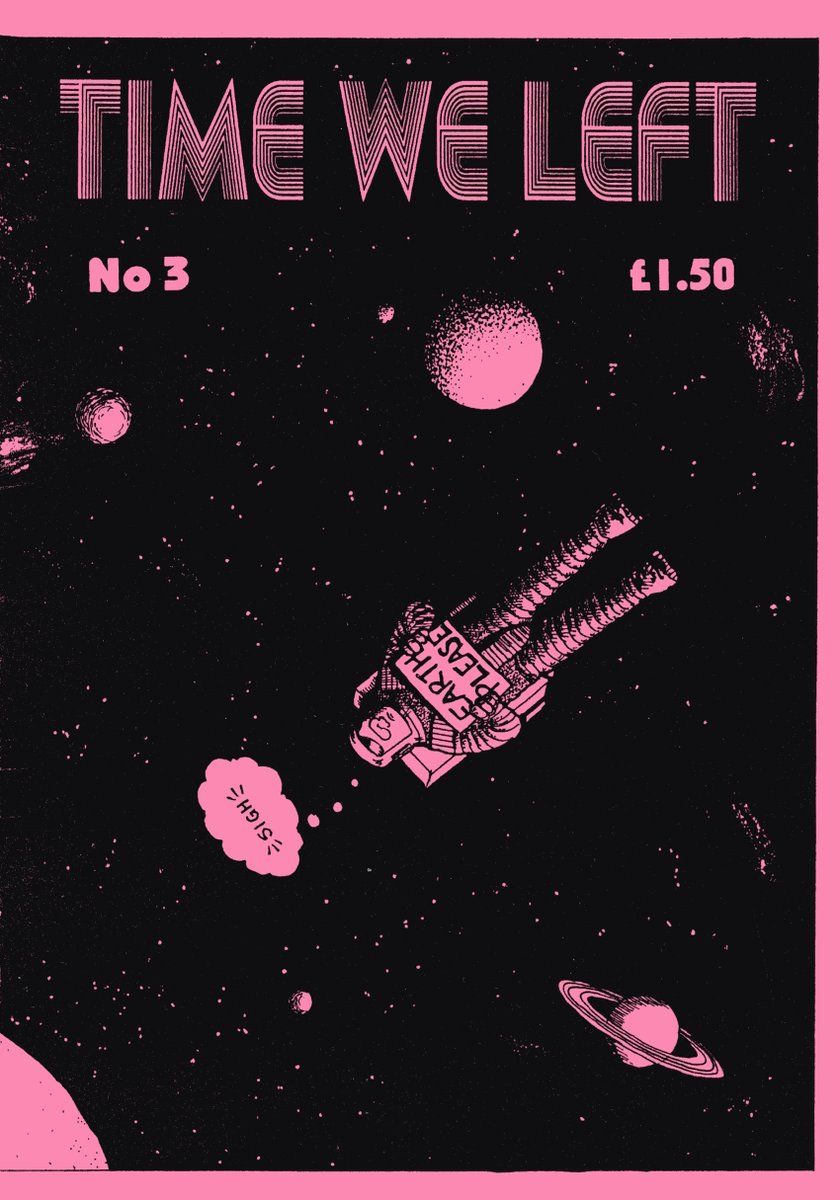 Here's a blogpost about how things went wrong with the printing of my third comic Time We Left 3 and how I ended up with an unwanted set of pink covered comics. See bit.ly/3DYkqpX