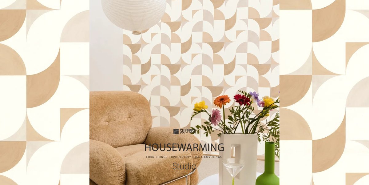 HomeSurprise's tweet photo. Experience the magic of neutrals in the new wallpaper collection – Greenwood. Inspired by the serene landscapes of Bali, these versatile wallpapers are the perfect blend for any décor type.

Get fabrics, upholstery, &amp; more at our Housewarming studio

#housewarming #homeinspo #art https://t.co/ntoEWs2xSI