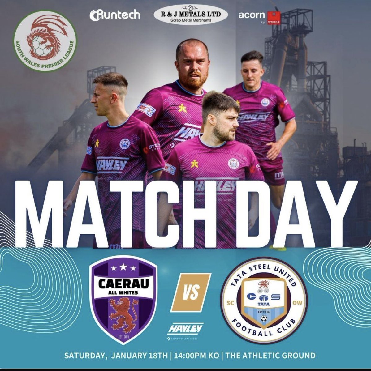 🔥TOP OF THE TABLE CLASH🔥

For our first team this week it’s a top of the table clash with <a href="/CaerauAW/">Caerau All Whites</a> both sides have been neck and neck at the top of the table all season and drew 3-3 in the first encounter which should make to be a cracker at the Athletic Ground⚽️
#UpTheScow
