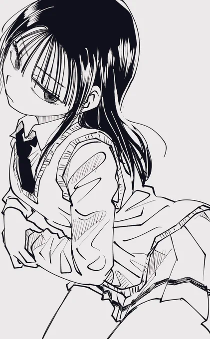 ここ10日間くらいアナログでばかり美馬サチを描いていたのでそろそろデジタルで描きたい欲が出てきた 