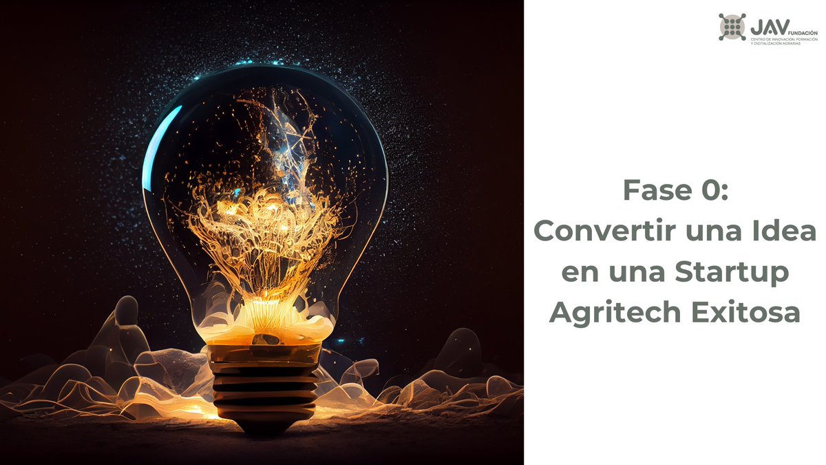 🆕 Emprender en el mundo de las startups, especialmente en el sector agritech, comienza con un sueño: una idea 💡 que podría transformar la agricultura 🌱 y resolver desafíos clave del sector.

jaenagro.com/fase-0-convert…
