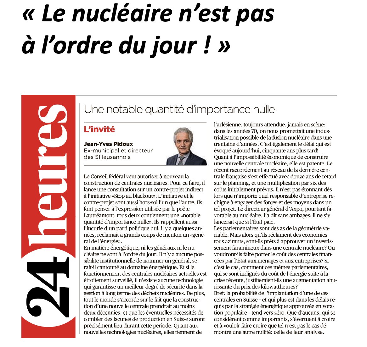 Philippe de Rougemont (@philderou) on Twitter photo 