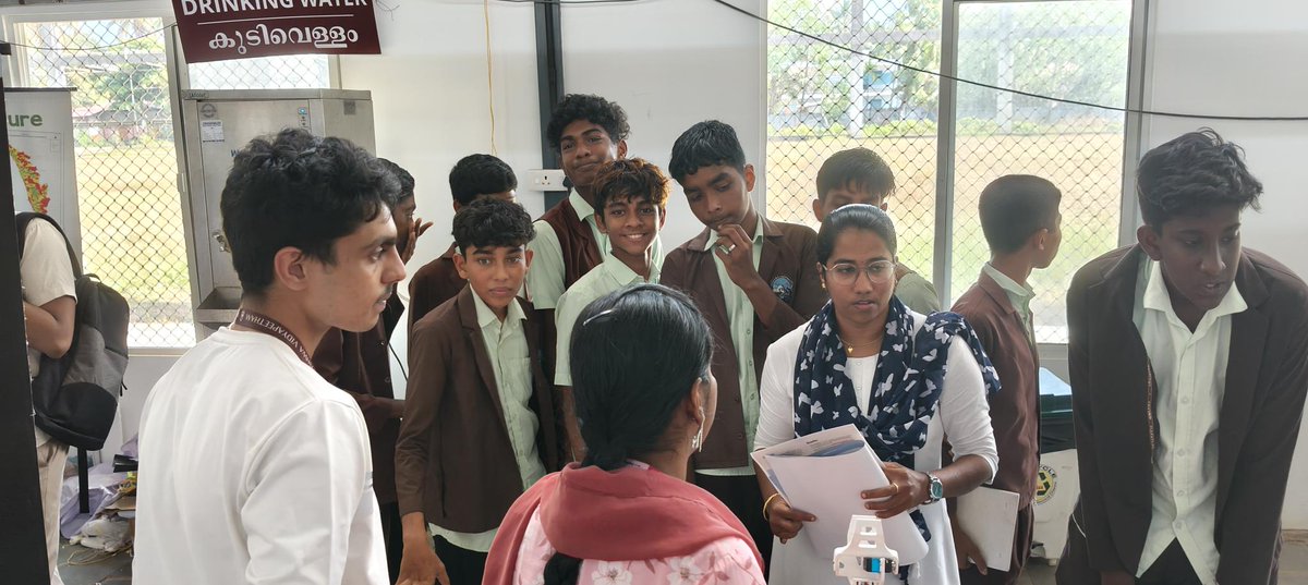 HuLabs2013's tweet photo. 🌟 HuT Labs at SciNQuest '25! 🌟
We are thrilled to have participated in SciNQuest '25, January 10th and 11th, 2025, at the Amritapuri Campus.
#HuTLabs #SciNQuest2025 #Innovation #TechnologyForHumanity #AmritaUniversity #CheloniaRobot #Netravaad #VAHA #ScienceOlympiad https://t.co/ZmAUSgId1a