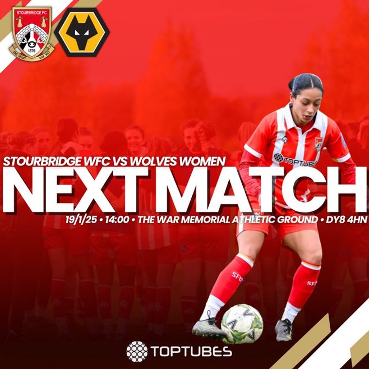 This Sunday! Stourbridge FC Women v <a href="/WolvesWomen/">Wolves Women FC</a> - Ticket Information #Pitchero
stourbridgefc.com/teams/95490/ne…
