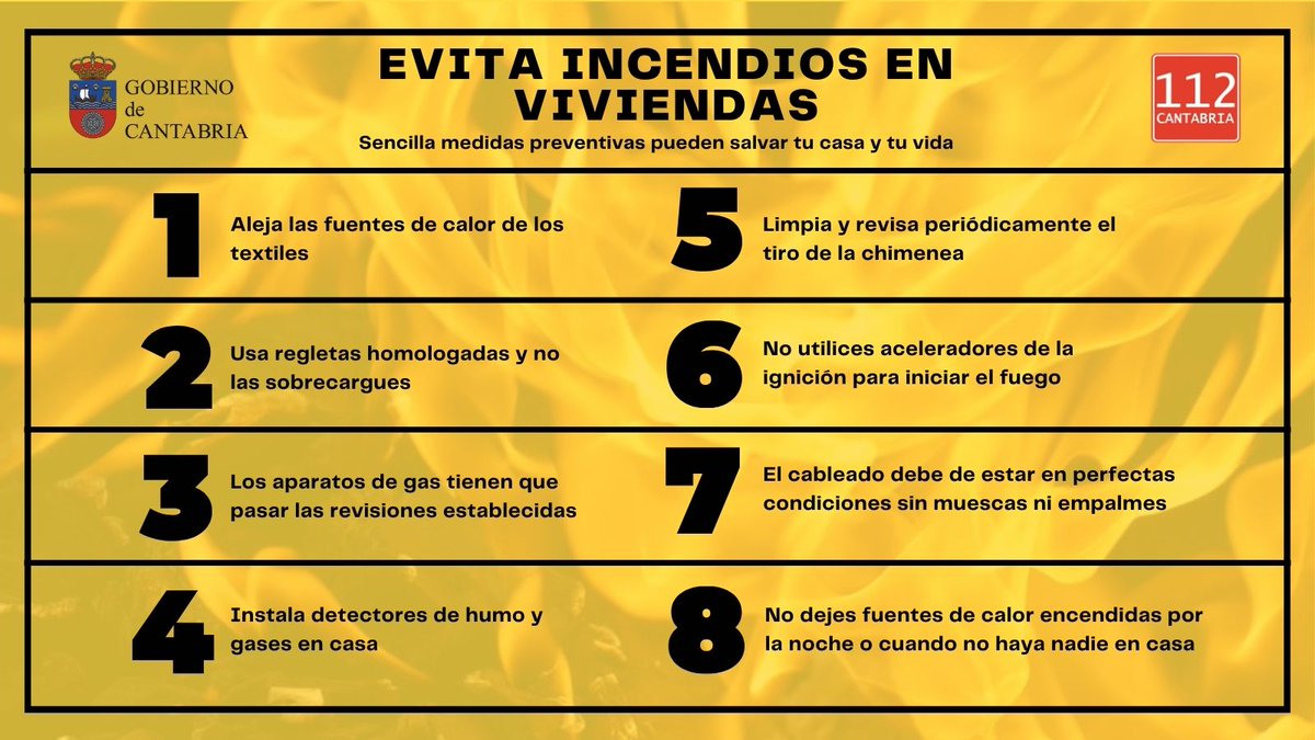 En estos días fríos se generaliza el uso de chimeneas y aparatos generadores de calor, utilízalos con responsabilidad.

Os dejamos unos sencillos consejos para evitar incendios 👇🏻