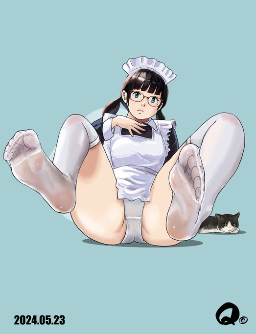 メイドさんの足の裏 