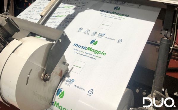 Partnering with musicMagpie, we created branded mailing bags made from recycled materials and GreenPEto to simplify and increase electronics recycling🌿 Find out more buff.ly/3DYrSRO #CircularEconomy #SustainablePackaging