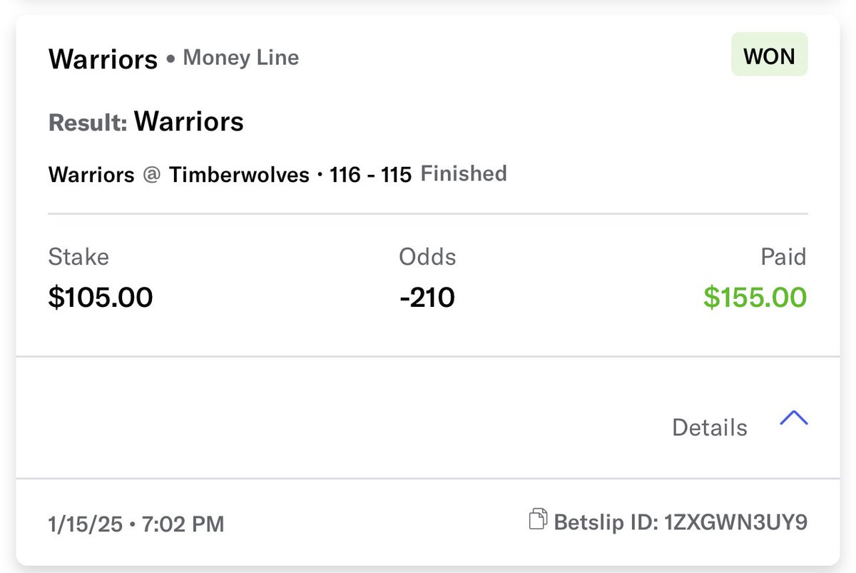 WeMoveLines_'s tweet photo. 🚨 Nice live bet, hedge, and double win!

Timberwolves and Warriors game game down to the last minute and resulted in a +1.5 unit victory 🔥🔥 

Drop a follow for more handicapping strategy. Should we tweet live bets? https://t.co/hoUJOtYDqL