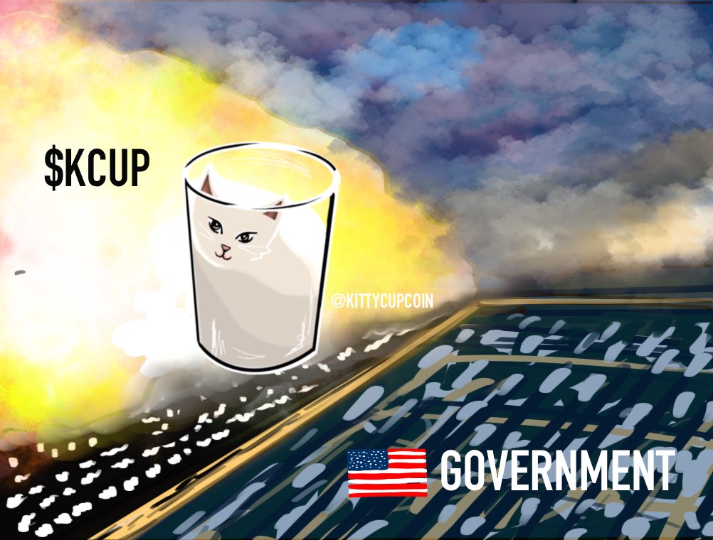 KittyCupCoin's tweet photo. A storm is brewing… ☕🐱 

The $KCUP cloud is rolling in, and there’s no stopping it. 

Are you ready to be part of the takeover? https://t.co/9tDpZtz8ma