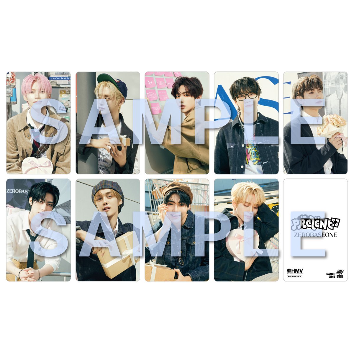 ZEROBASEONE 】 1月29日(水)発売日 日本1st EP 『 PREZENT 』 HMV限定