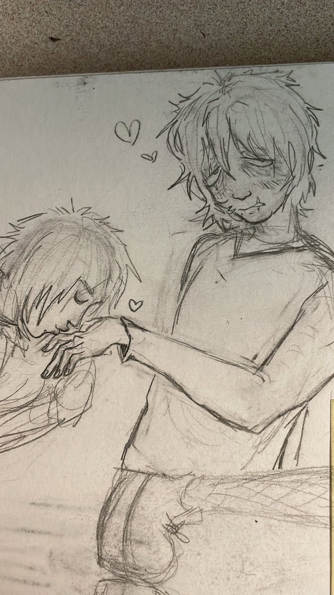 FL4N_GUY's tweet photo. HELLOOOO #yumetwt !!! 😁 

I finally decided to post my self ship art with my self insert (Malice) and Shigaraki ^_^!!!! (These are old drawings from September-Oct) 

#yumeship #yume #selfshiptwt #selfinsert #mha #bnha #tomurashigaraki #tomura #shigaraki #ShigarakiTomura https://t.co/MMLqrWf7yh