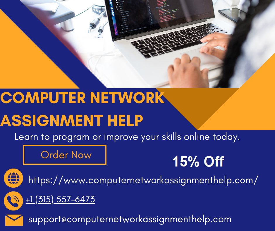 Computernetwo26's tweet image. Start the New Year stress-free with Computer Network Assignment Help Online! Get 15% off on all assignments using code CNAHHOLIDAY15 at ComputerNetworkAssignmentHelp.com. Enjoy expert solutions tailored to your academic needs. Hurry, offer ends soon!
#ComputerNetworkAssignmentHelp #Study