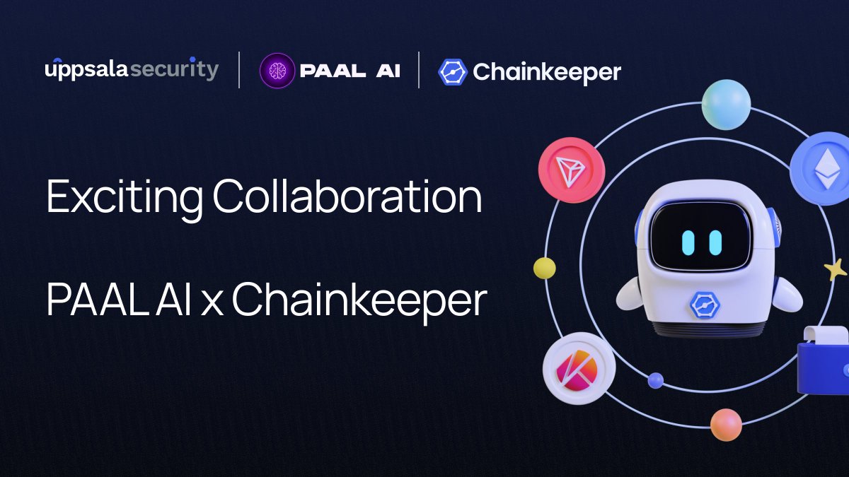 🚀🚀 Exciting News <a href="/PaalMind/">PAAL AI 🧠🤖</a> x <a href="/ChainKeeper/">Chainkeeper</a> partnership to keep advancing in the AI space and help you understand better about the interacting wallet addresses and assist you in your investigations all powered by #AI by Chainkeeper 🎉

#AI #Investigator #Chainkeeper #PAALAI