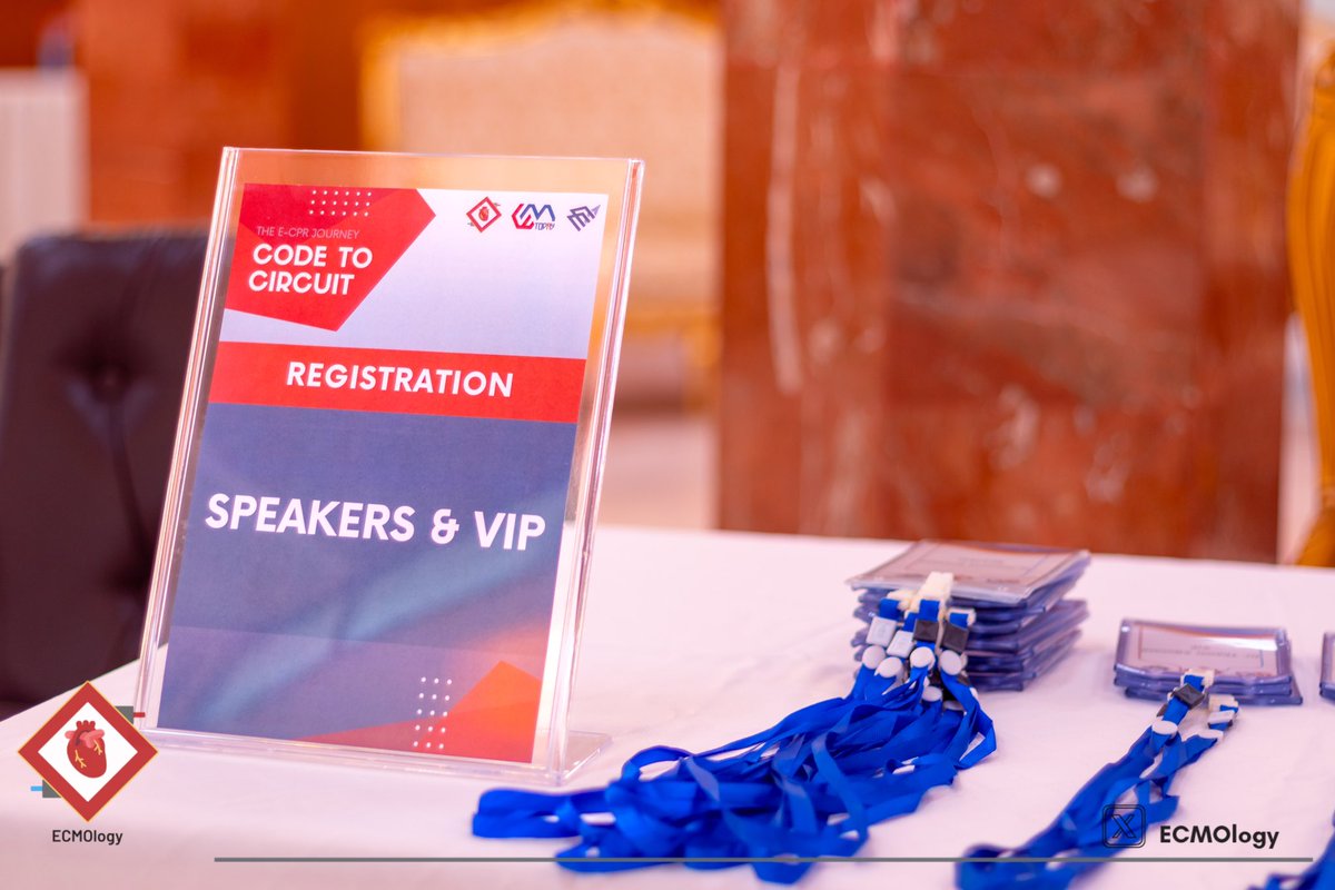 The registration booth is all set to welcome participants as they arrive for a day packed with insights and practice!🌟