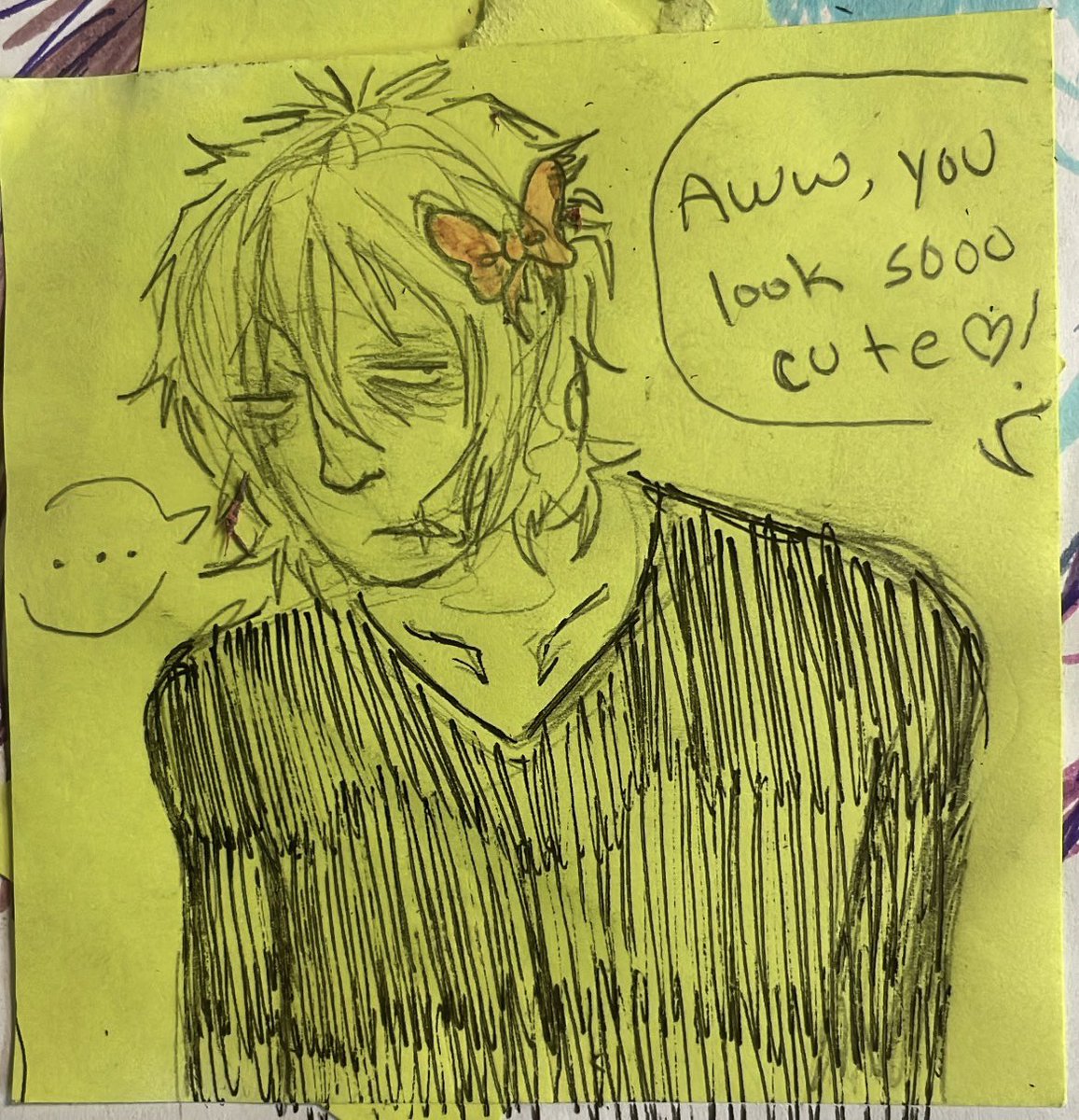 FL4N_GUY's tweet photo. more selfship art :3!! 

#yumetwt #yume #selfship #selfshiptwt #selfinsert #tomurashigaraki #tomura #shigaraki #ShigarakiTomura https://t.co/9z9pAcG0wm