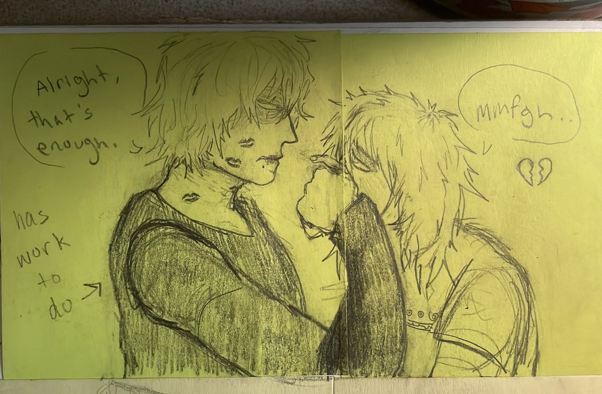 FL4N_GUY's tweet photo. more selfship art :3!! 

#yumetwt #yume #selfship #selfshiptwt #selfinsert #tomurashigaraki #tomura #shigaraki #ShigarakiTomura https://t.co/9z9pAcG0wm